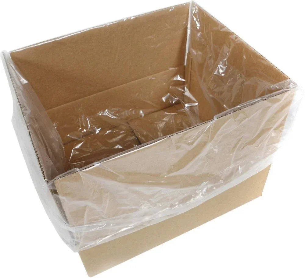 Custom PE Big Size Square Bottom Bags Transparent Plastic Bags for Packaging