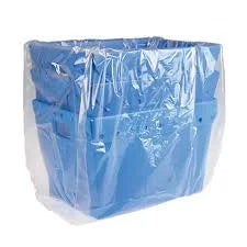 Custom PE Big Size Square Bottom Bags Transparent Plastic Bags for Packaging