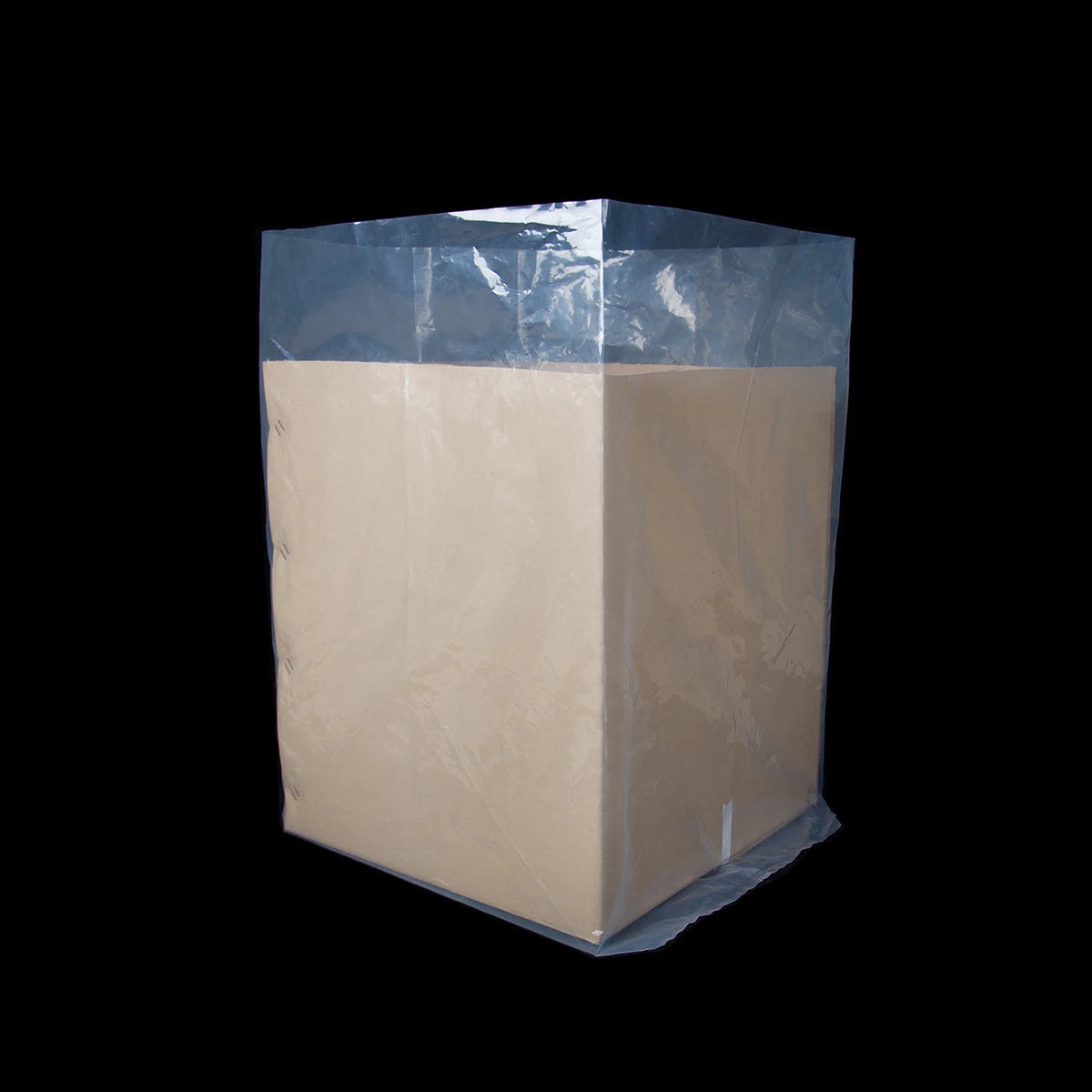 Custom PE Big Size Square Bottom Bags Transparent Plastic Bags for Packaging