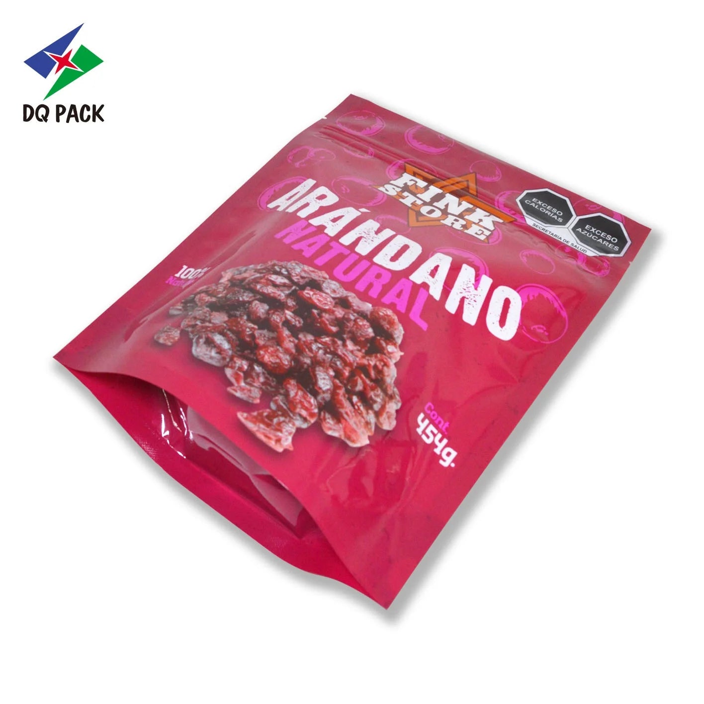 Custom Printed Logo Gravure ZipLock Moisture Proof Stand up Pouch  Food Grade Plastic Bag