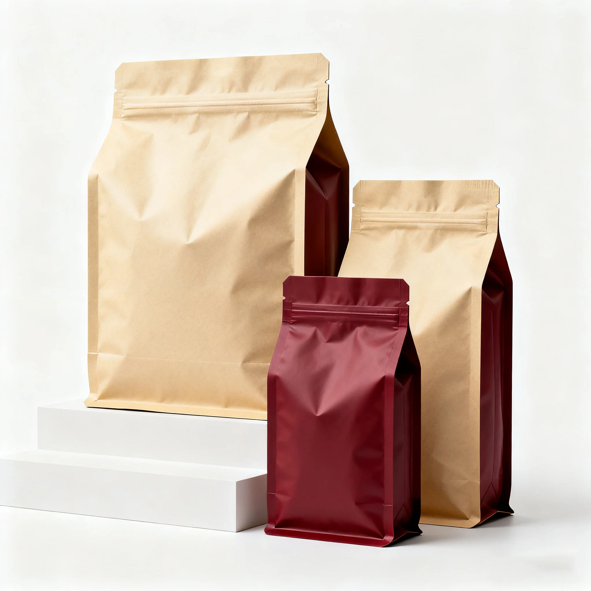 Eco Friendly Transparent Stand up Bag for Snacks Stand up Packaging